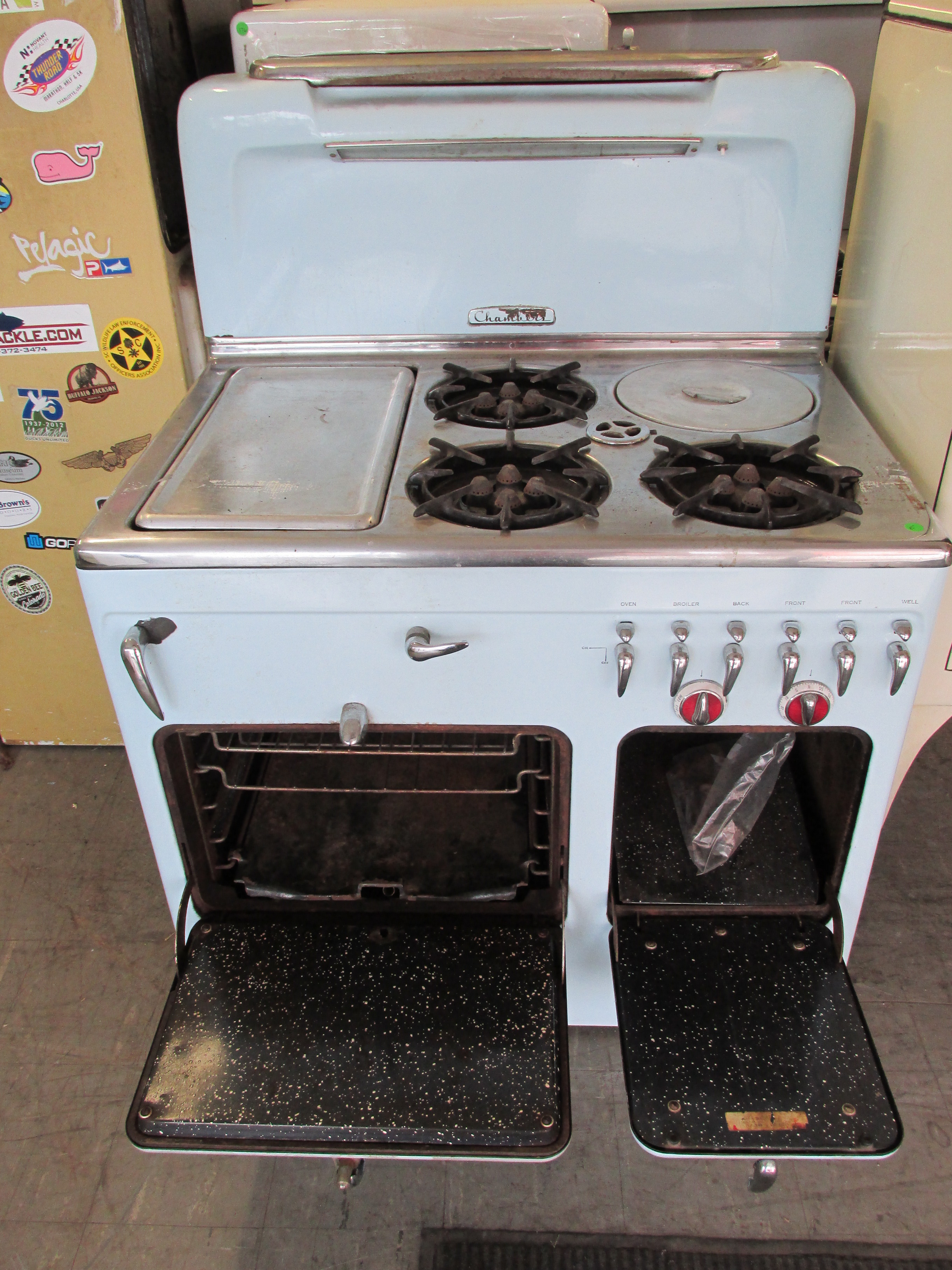 Unrestored Antique Stoves