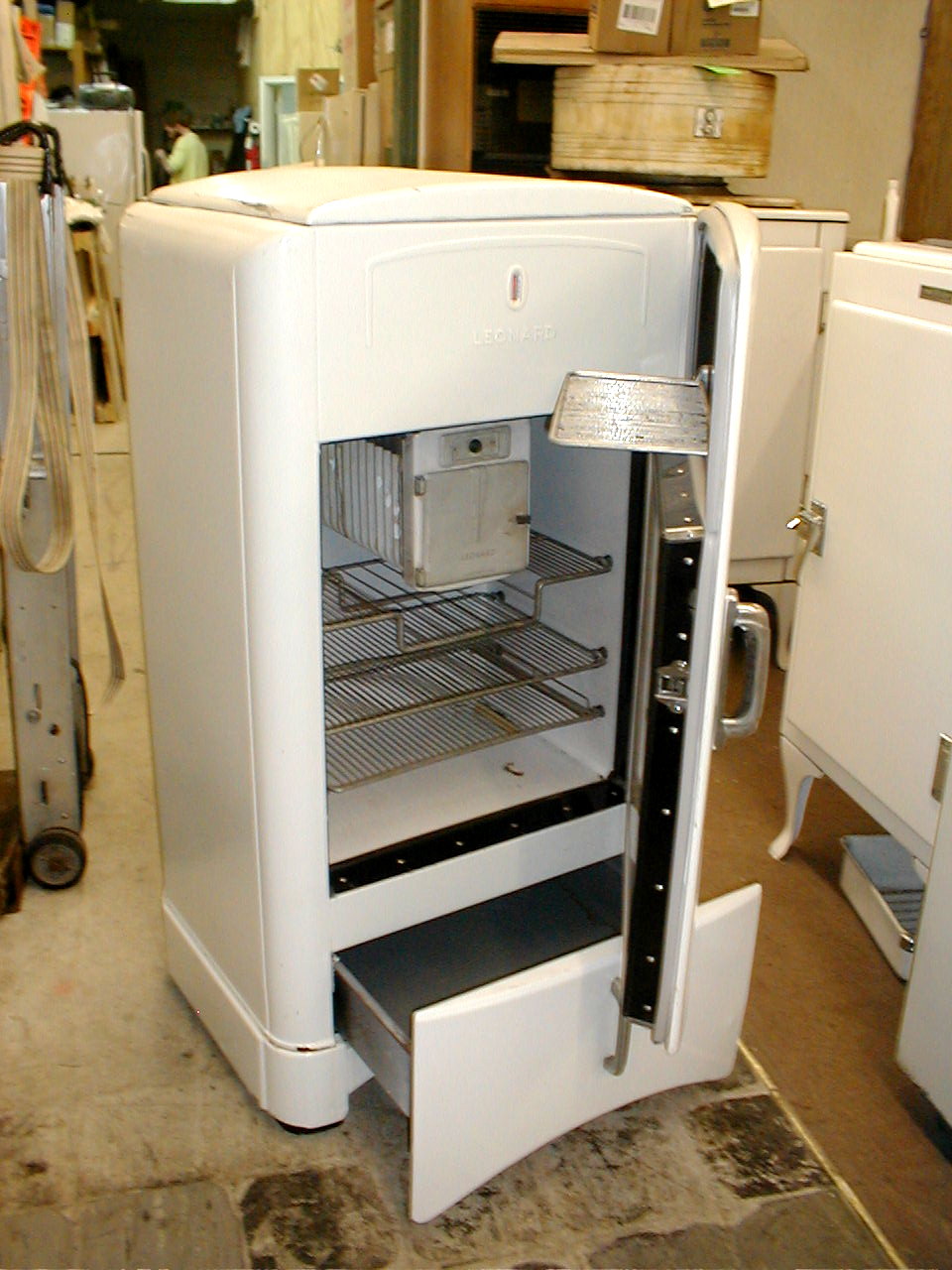Unrestored Antique Refrigerators