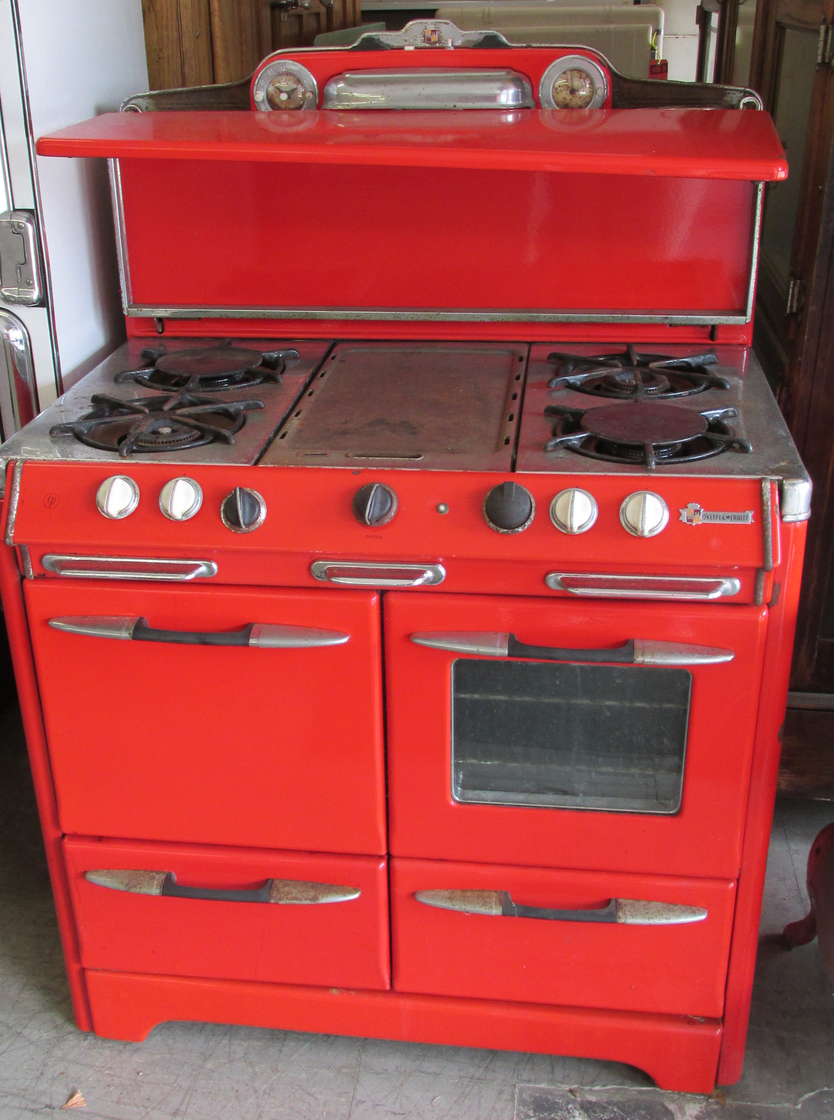 1952 O'Keefe & Merritt Gas Stove