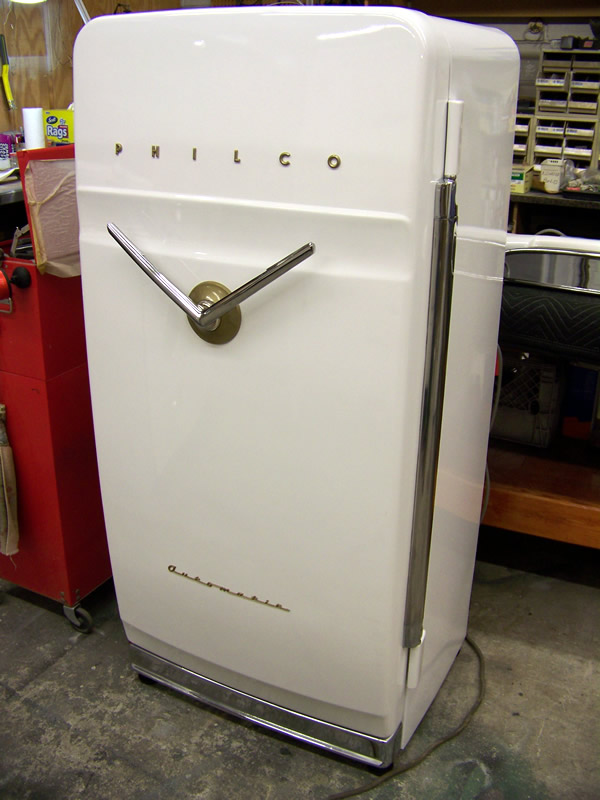 images of vintage philco refrigerator models