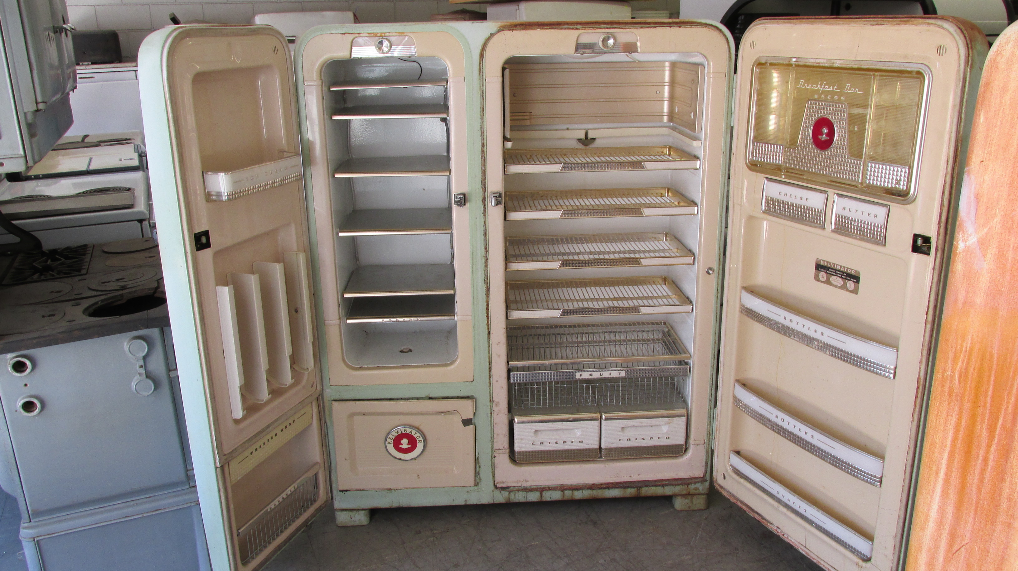 Unrestored Antique Refrigerators