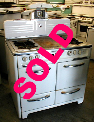 1949 Wedgewood Gas Stove</p><h3>SOLD</h3><br>