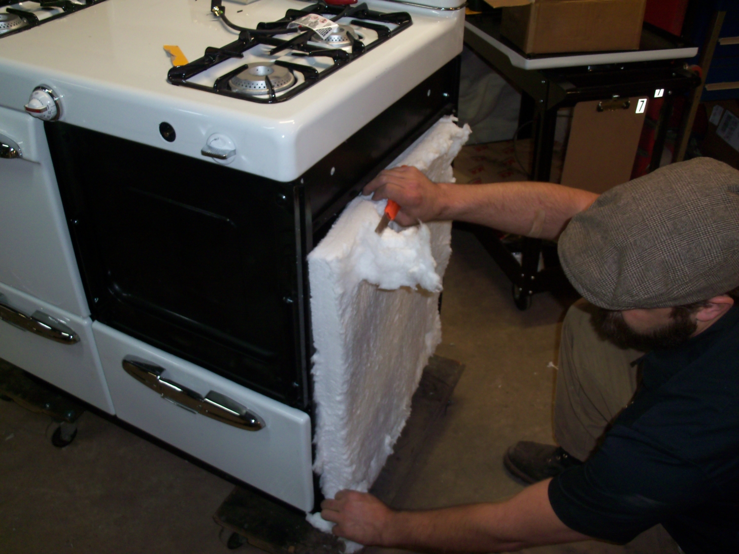 Antique Appliance Restoration Process
