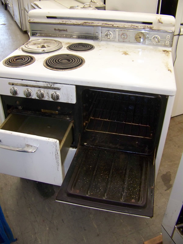 vintage hotpoint stove for sale