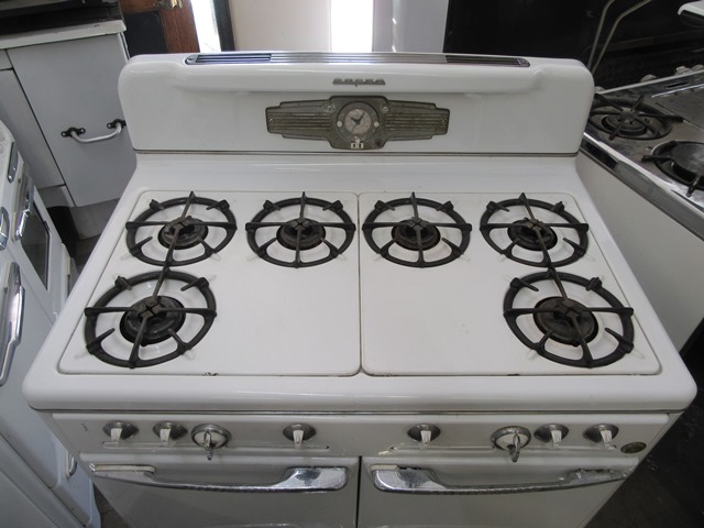 1950 Roper 6 Burner Gas Stove - Antique Appliances