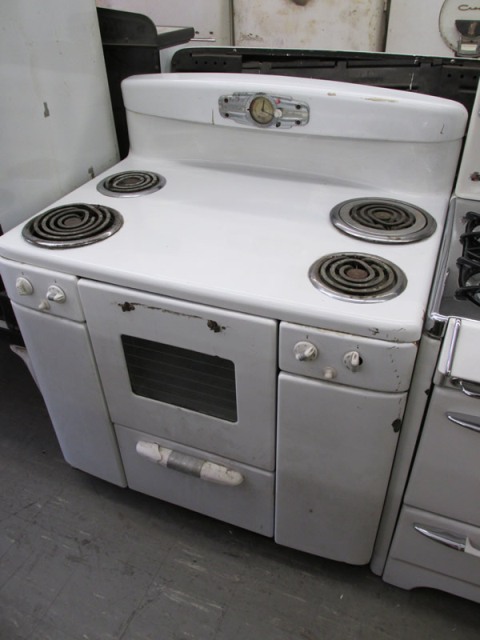 1955 Tappan Deluxe Electric Antique Appliances