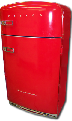 1960s philco refrigerator