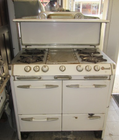 Unred Antique Stoves 1952 O Keefe Merritt Double Oven