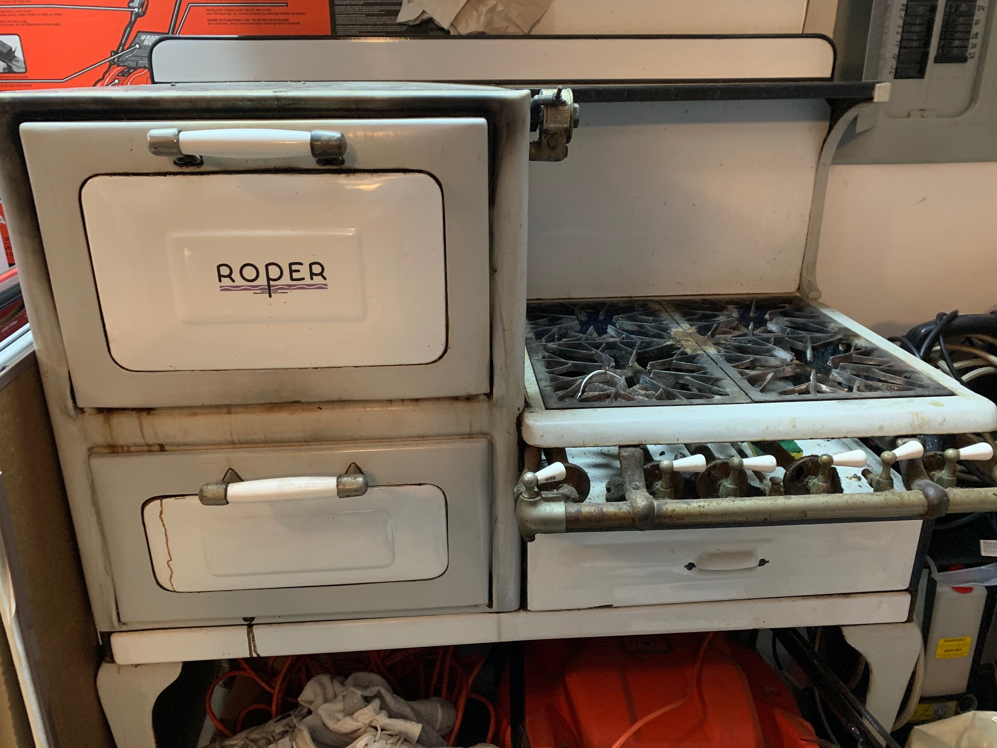 Gas Roper Stove Atlanta GA USA Stoves for sale Show Ad