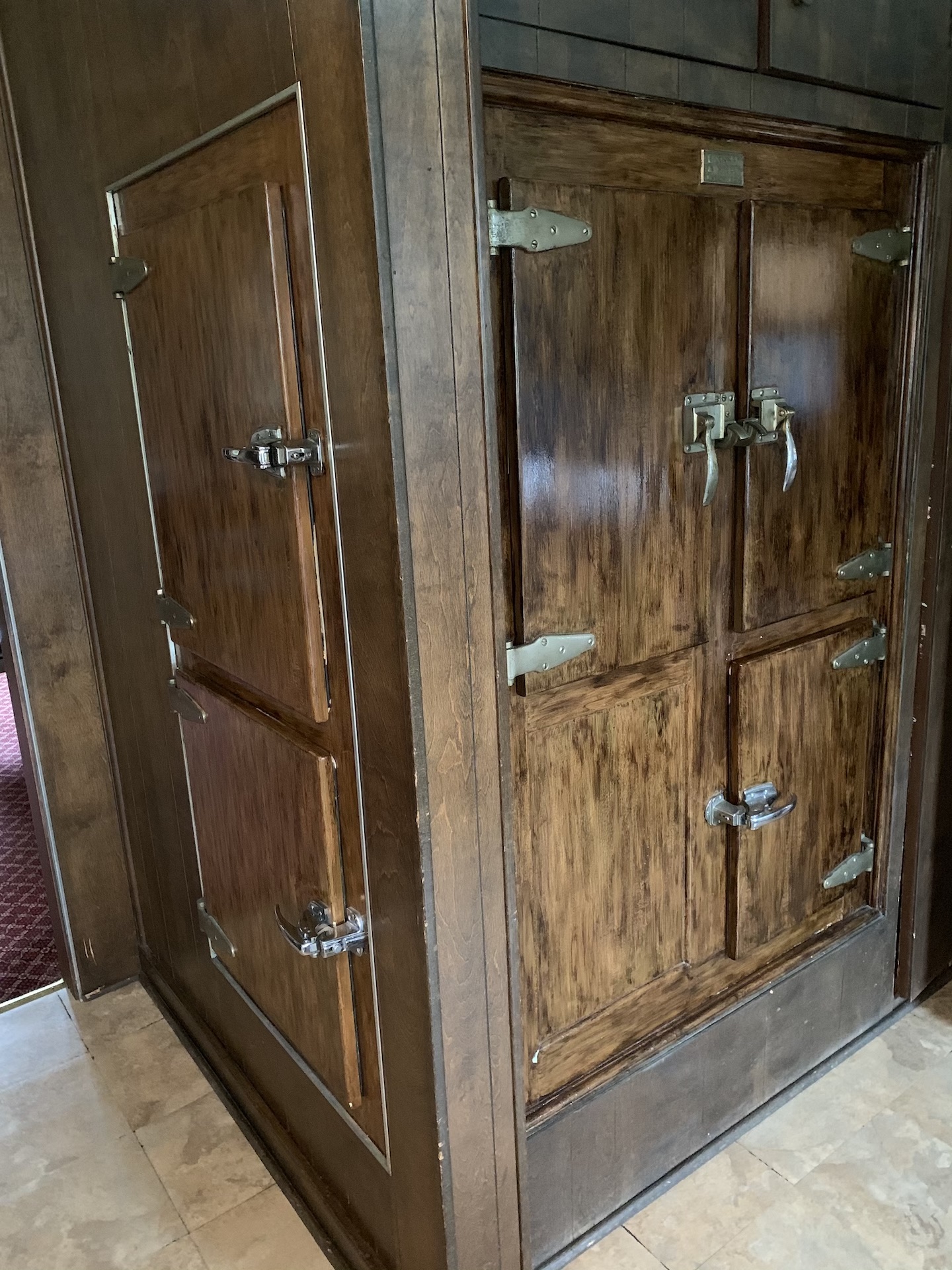 1926 Chrysler & Koppin icebox with Frigidaire refrigeration system