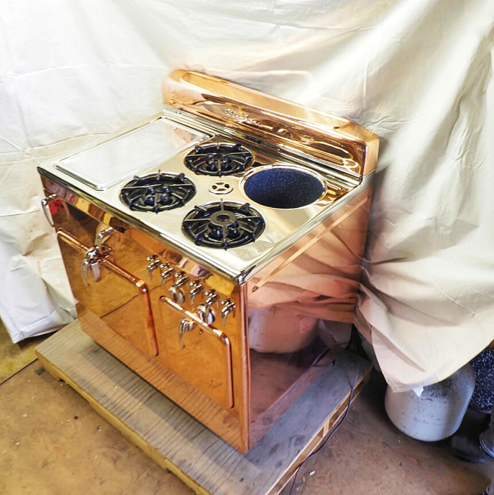 1958 Copper Chambers Gas Stove Model 61AC Stoves for sale