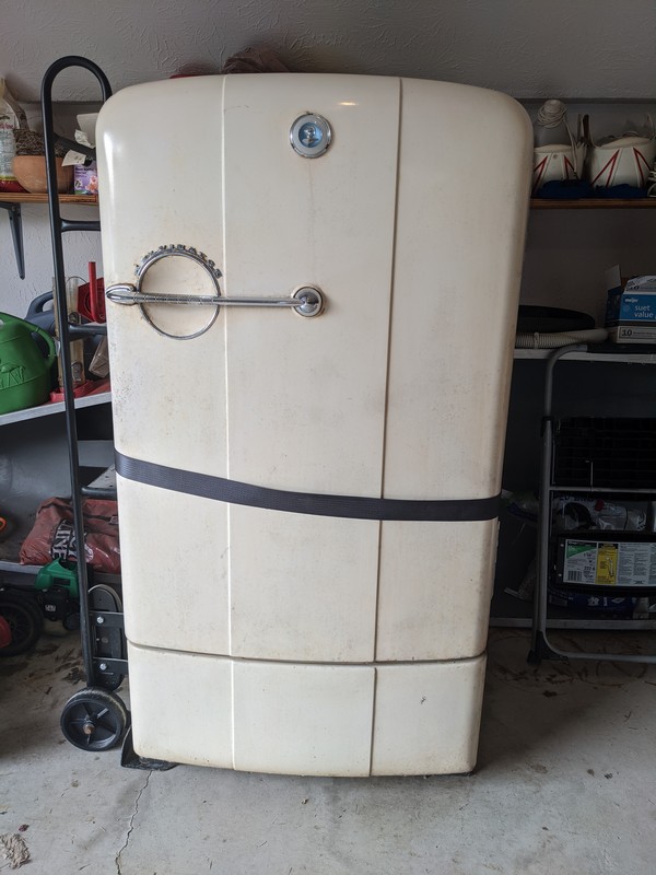 1949 Vintage Nash Kelvinator Refrigerator Model 1F12 Refrigerators